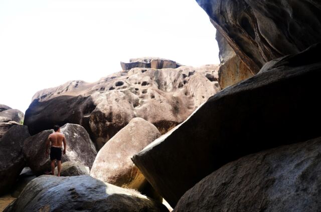 The Baths - various rock formations 2