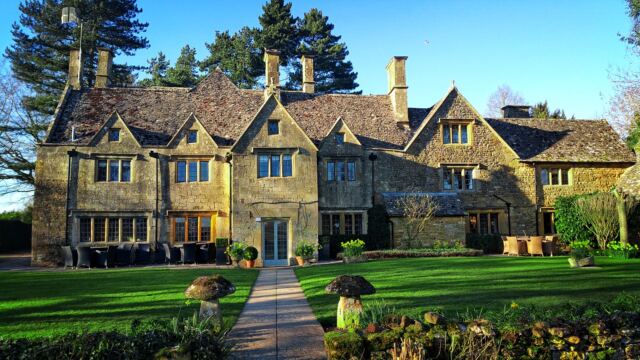 Charingworth Manor at sunset (1)