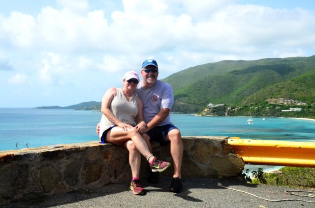 Kathy and Roger at Savannah Bay