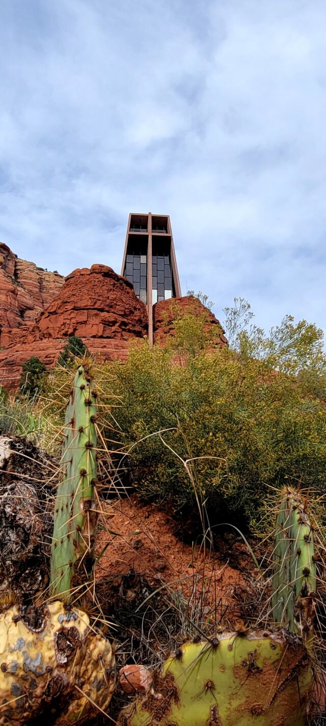 Chapel of the Holy Cross - from below (3)