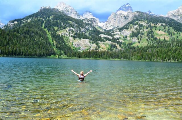 Bradley Lake, Mel, and Tetons