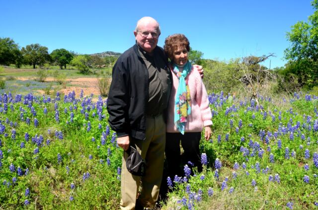 Paul and Geri Willow Loop bluebonnets
