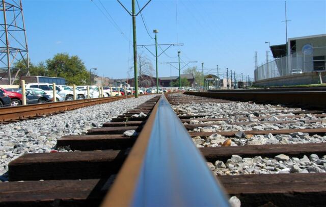 Trolley rail