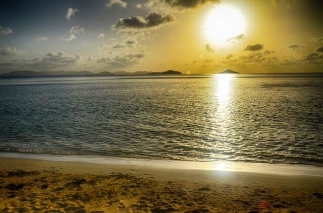 Mahoe Bay sunset - last night 1