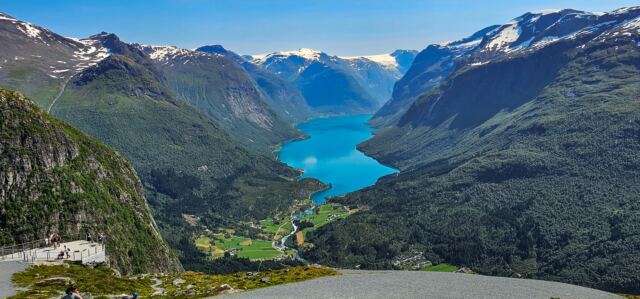 Olden - views from atop Loen 06