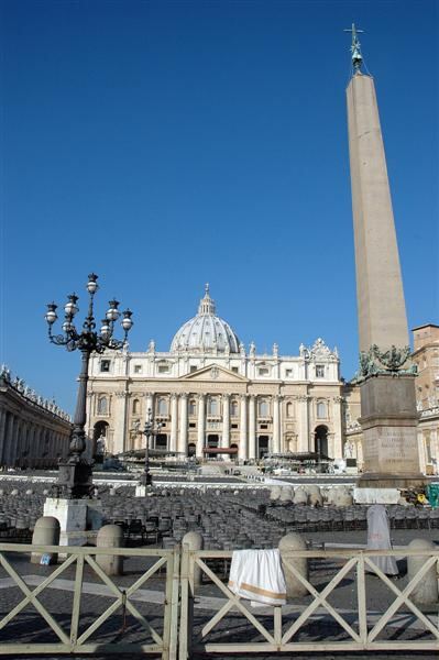 St. Peter's and obelisk