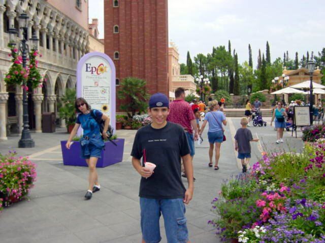 Andrew in Italy section