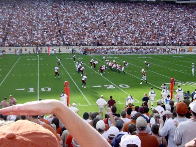 Offensive set - early first quarter