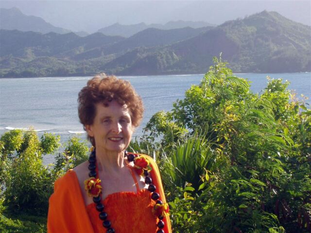 Geri and Hanalei Bay