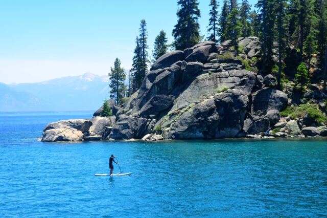 Iconic Lake Tahoe scene