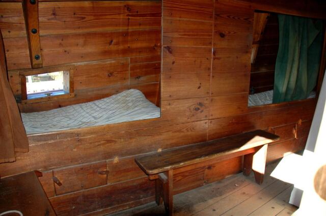 Crew sleeping quarters onboard Susan Constant