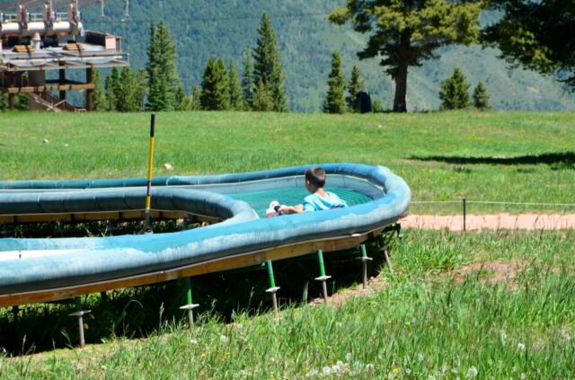 Cole - second mountain tube ride 5