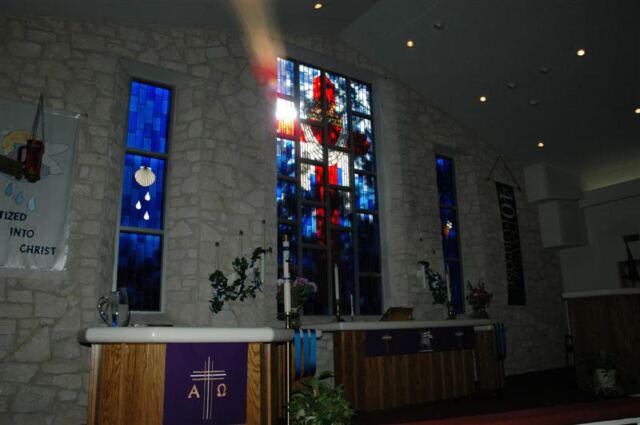 More light through the stained glass