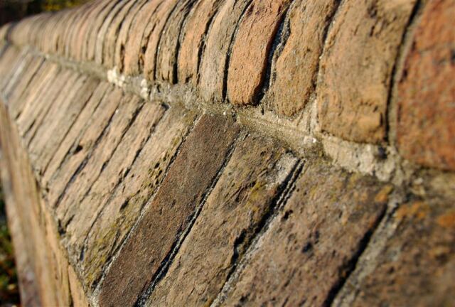 Bruton Parish Church - wall