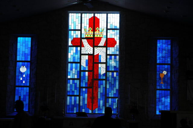 Front altar dark