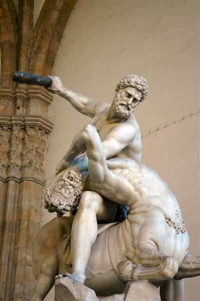 Giambologna's 'Hercules fighting the centaur Nessus'
