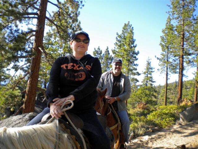 RK on horseback