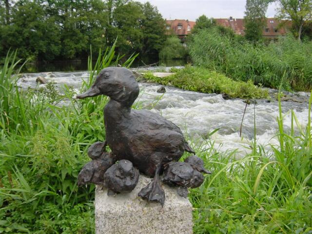 duck-sculpture-and-rapids