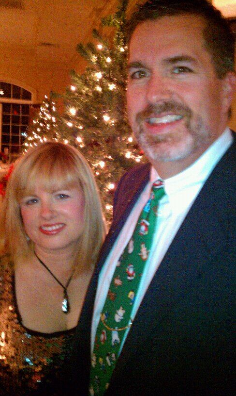 Roger and Kathy at the GS5 Christmas party )