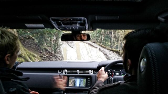 Andrew - offroad behind the wheel of the Range Rover (18)