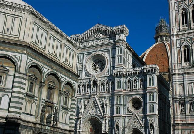 Baptistry, Duomo, and Bell Tower