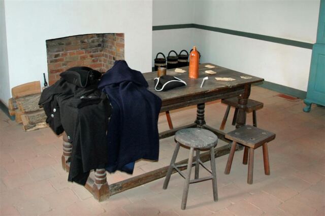 Servants waiting area