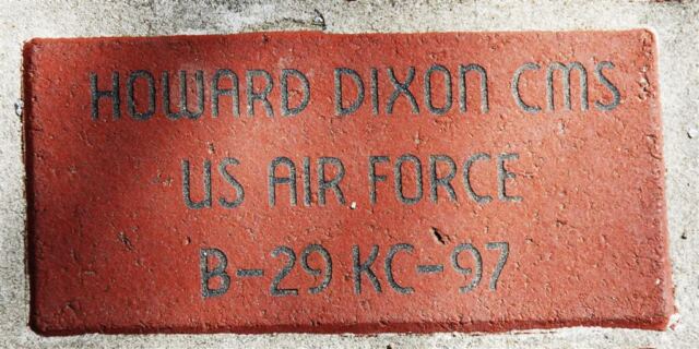 Howard Dixon - WWII Museum brick