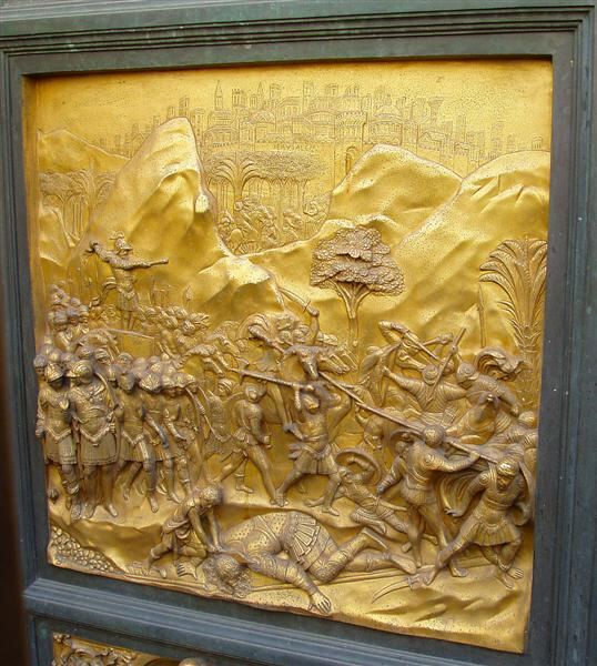 PO - Baptistry gold door panel detail (5)