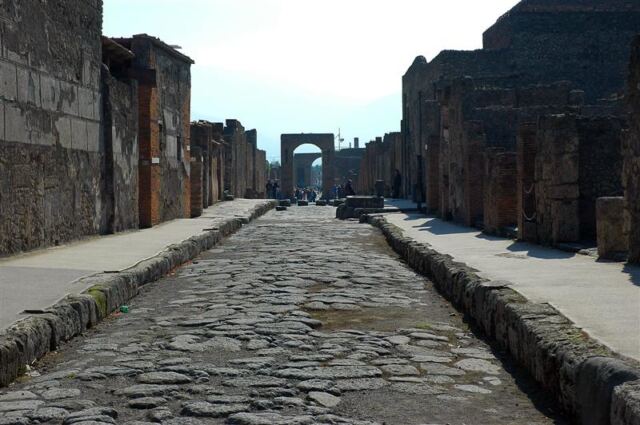 Pompeiian streets