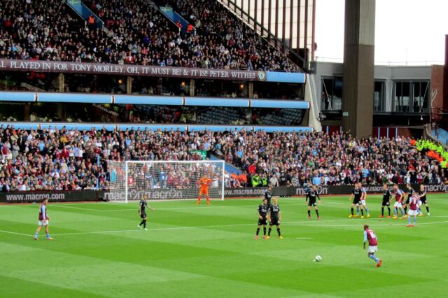 Aston Villa v Burnley - match action (1)