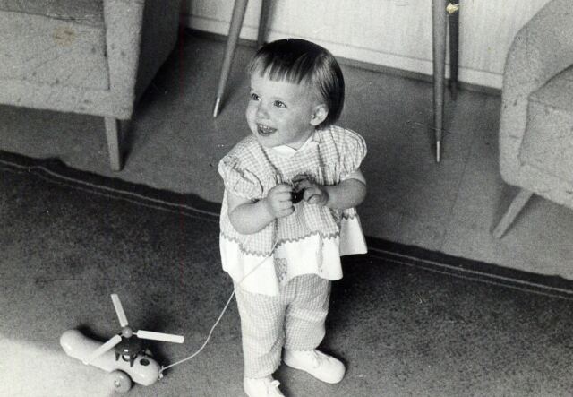 Kathy - 1st birthday (1962)
