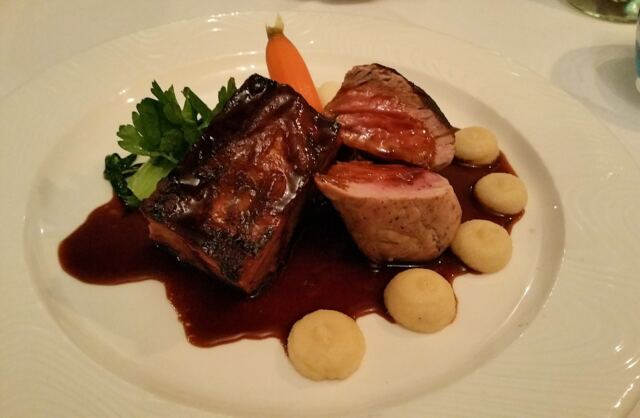 Charingworth dinner - pork main