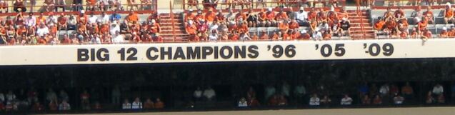 Last year's Big XII Championship has been added