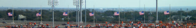 Row of flags