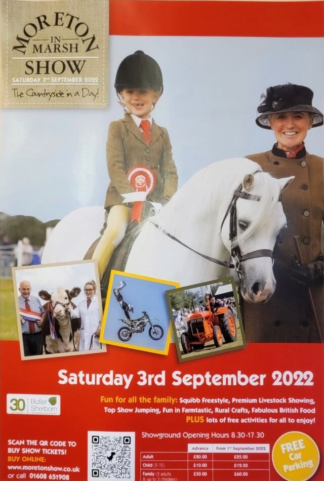 Horse show poster