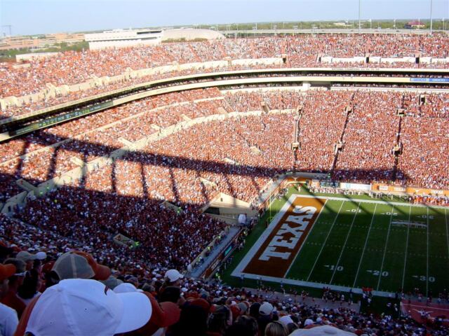 Upper deck shadow across the new NEZ
