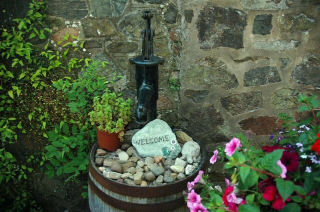 Courtyard pump