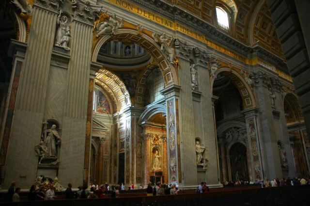 Interior of St. Peter's Basilica (2)