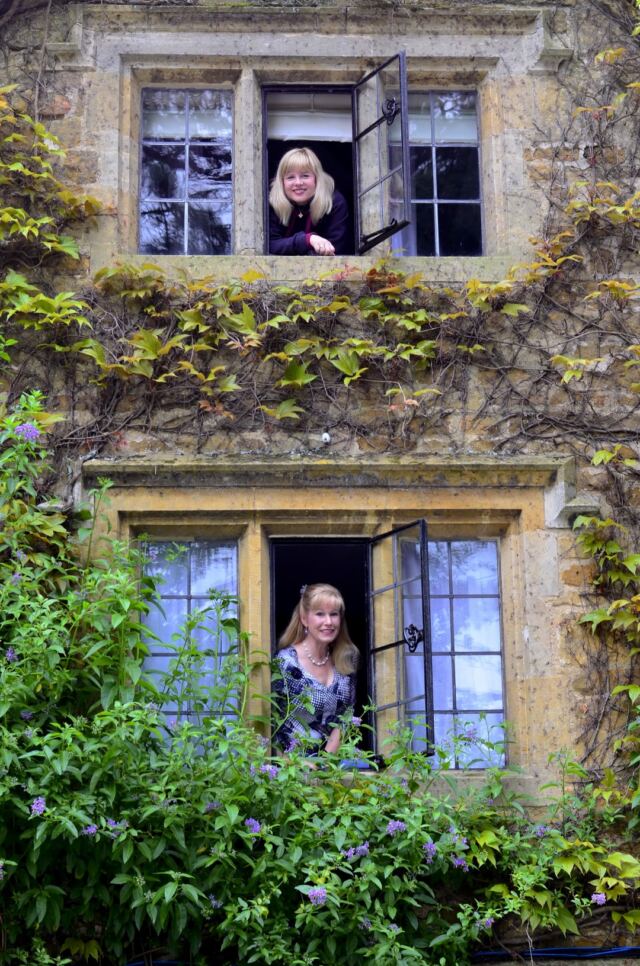 Kathy and LeAnn - Charingworth windows (1)