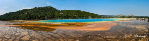 Grand Prismatic panorama - watermark