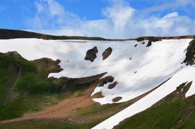 Beautiful snowpack