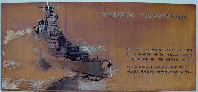 ODS plaque