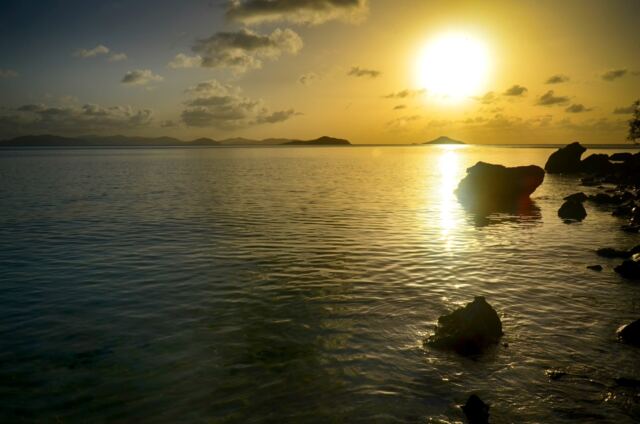 Mahoe Bay sunset - last night 4