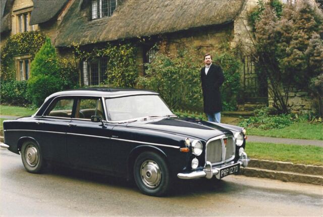 Roger and 1965 Rover - Cotswolds tour