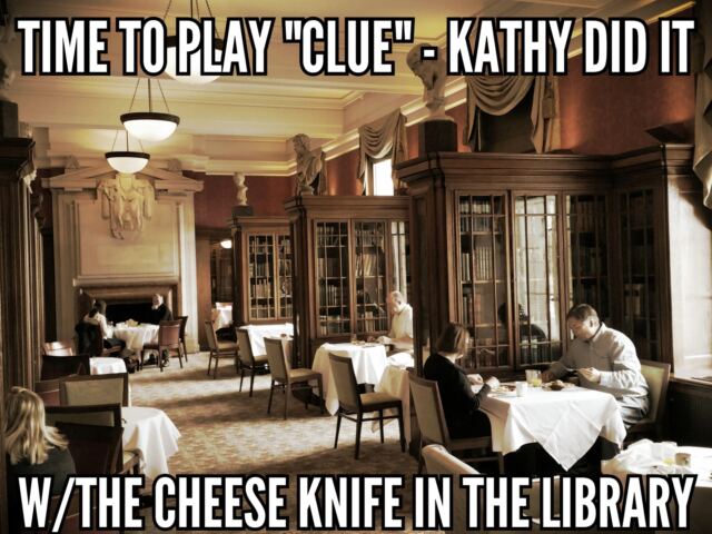 Kathy did it!