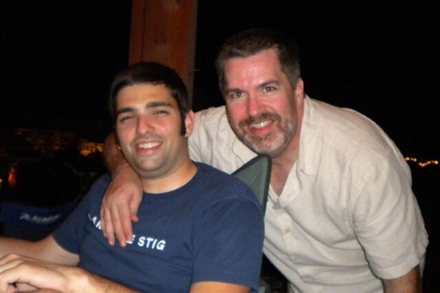 andrew and dad