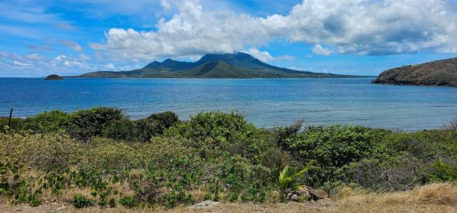 Nevis across the water