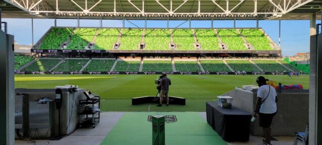 Player's field entrance