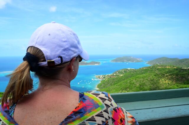 Looking at Leverick Bay from Hog Heaven 2