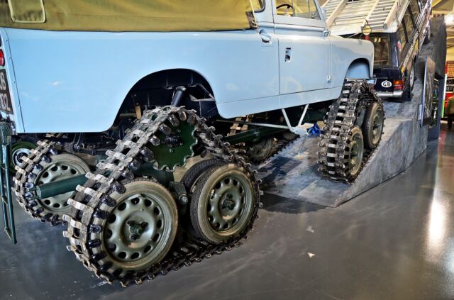 Land Rover tracked vehicle